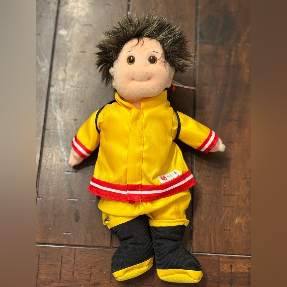 Vintage Ty Beanie Kids 12" Specs In Gear For Beanie Kids Firefighter